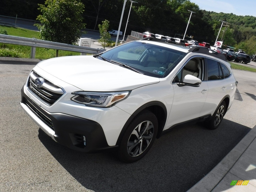 2020 Outback 2.5i Limited - Crystal White Pearl / Warm Ivory photo #12