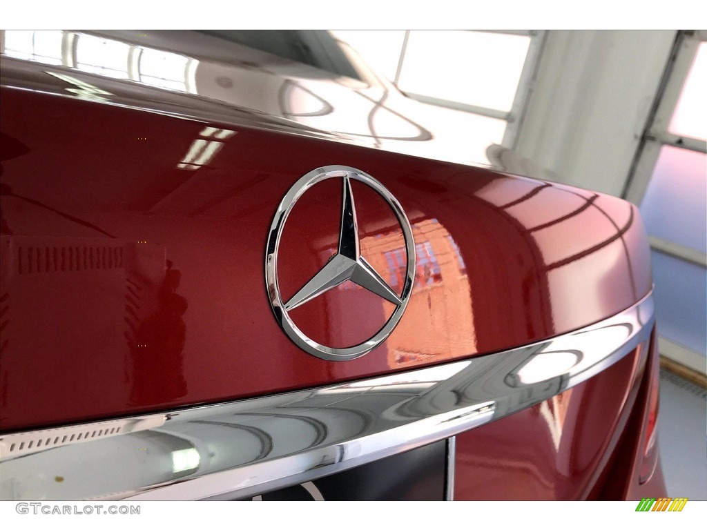 2018 E 300 Sedan - designo Cardinal Red Metallic / Macchiato Beige/Black photo #7