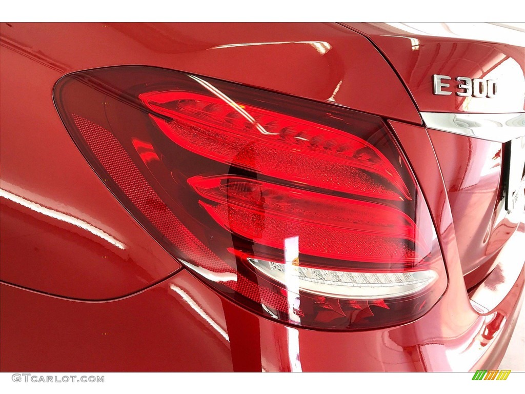 2018 E 300 Sedan - designo Cardinal Red Metallic / Macchiato Beige/Black photo #29