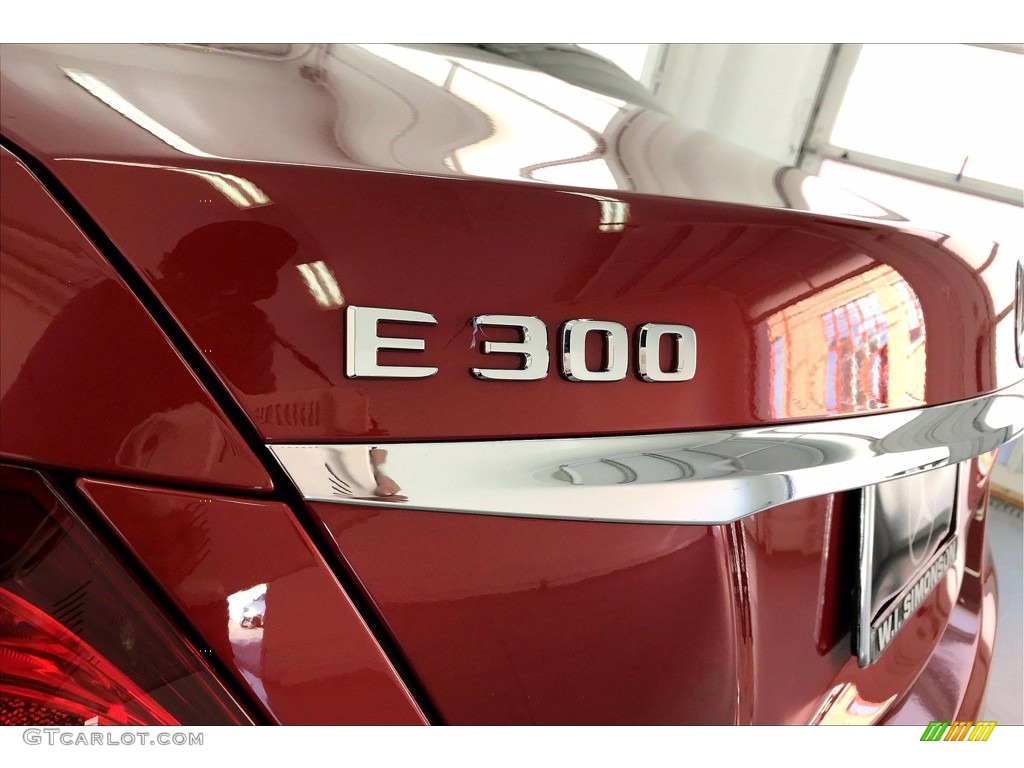 2018 E 300 Sedan - designo Cardinal Red Metallic / Macchiato Beige/Black photo #31