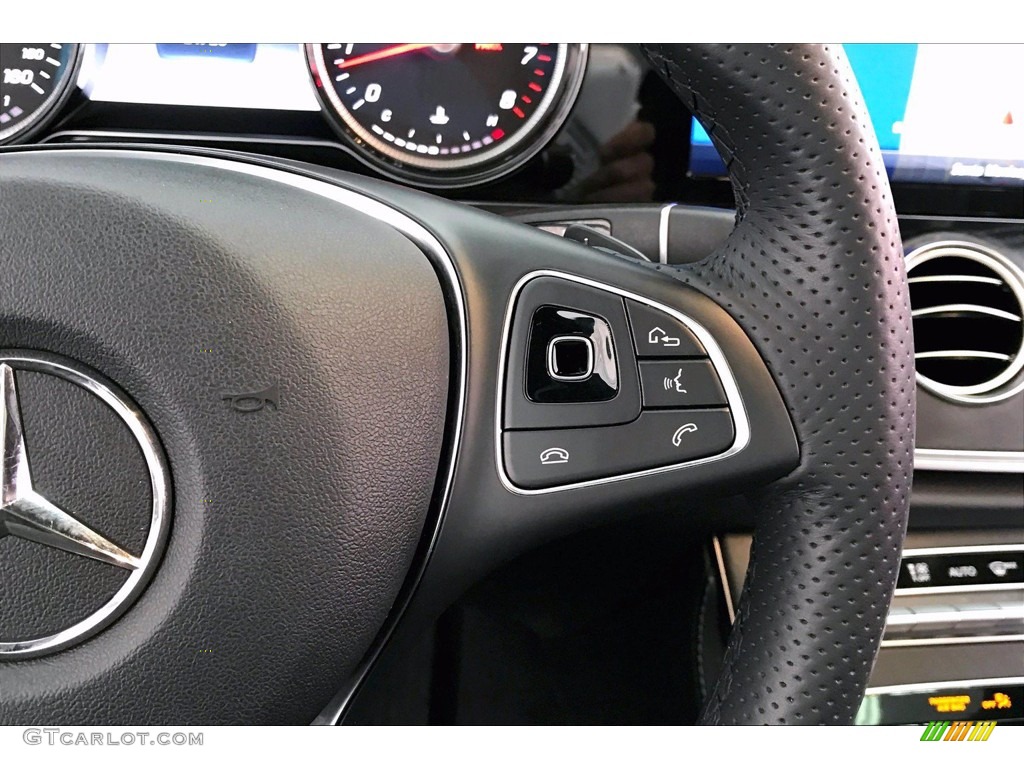 2018 E 400 4Matic Sedan - Black / Black photo #22