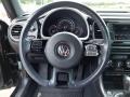 Titan Black 2017 Volkswagen Beetle 1.8T SEL Convertible Steering Wheel