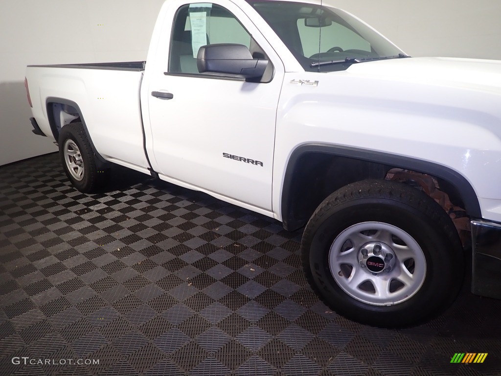 2016 Sierra 1500 Regular Cab 4WD - Summit White / Dark Ash/Jet Black photo #2