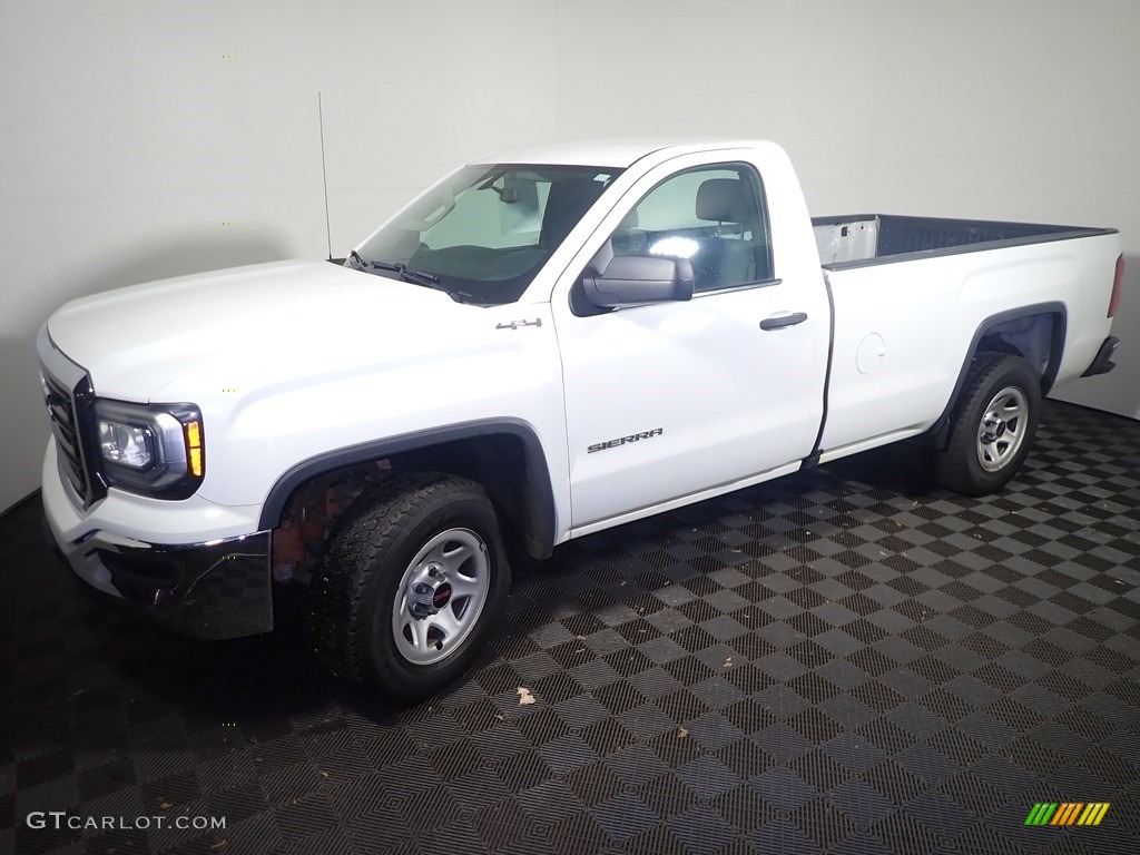2016 Sierra 1500 Regular Cab 4WD - Summit White / Dark Ash/Jet Black photo #7