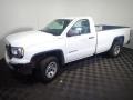 Summit White - Sierra 1500 Regular Cab 4WD Photo No. 8