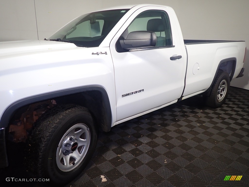 2016 Sierra 1500 Regular Cab 4WD - Summit White / Dark Ash/Jet Black photo #8