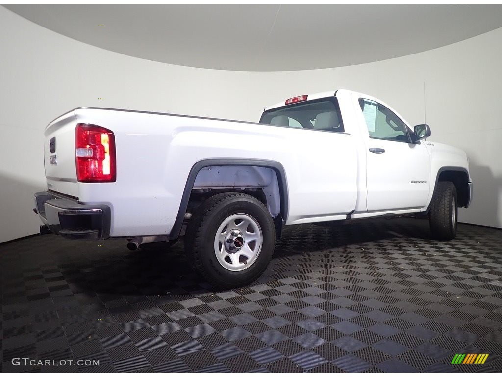 2016 Sierra 1500 Regular Cab 4WD - Summit White / Dark Ash/Jet Black photo #13