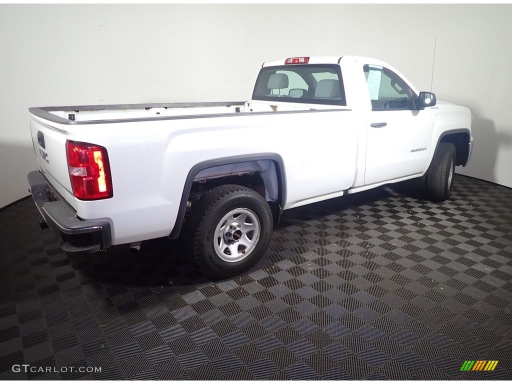 2016 Sierra 1500 Regular Cab 4WD - Summit White / Dark Ash/Jet Black photo #14