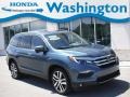 2018 Steel Sapphire Metallic Honda Pilot Touring AWD  photo #1