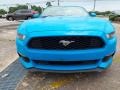2017 Grabber Blue Ford Mustang V6 Coupe  photo #3