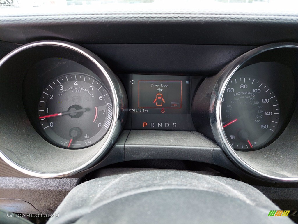 2017 Mustang V6 Coupe - Grabber Blue / Ebony photo #21