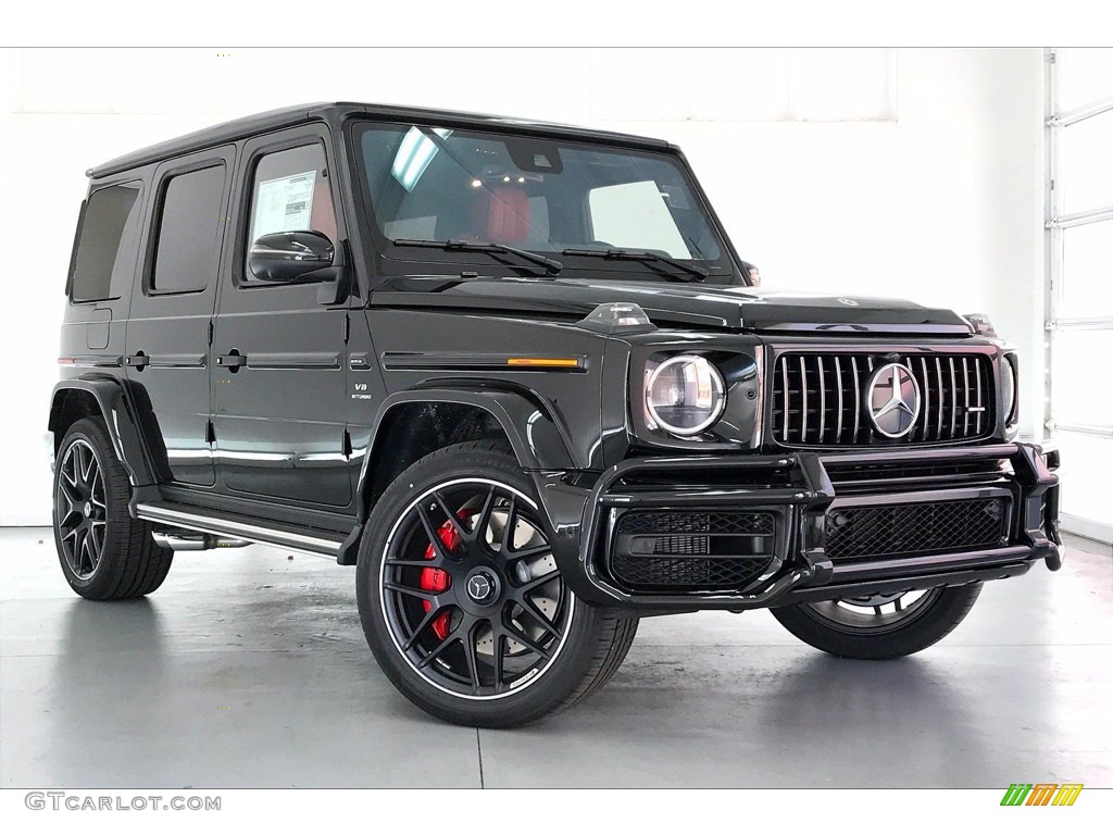Obsidian Black Metallic 2021 Mercedes-Benz G 63 AMG Exterior Photo #142006020