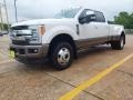 White Platinum 2019 Ford F350 Super Duty King Ranch Crew Cab 4x4 Exterior