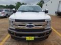 White Platinum - F350 Super Duty King Ranch Crew Cab 4x4 Photo No. 9