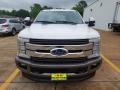 2019 White Platinum Ford F350 Super Duty King Ranch Crew Cab 4x4  photo #9