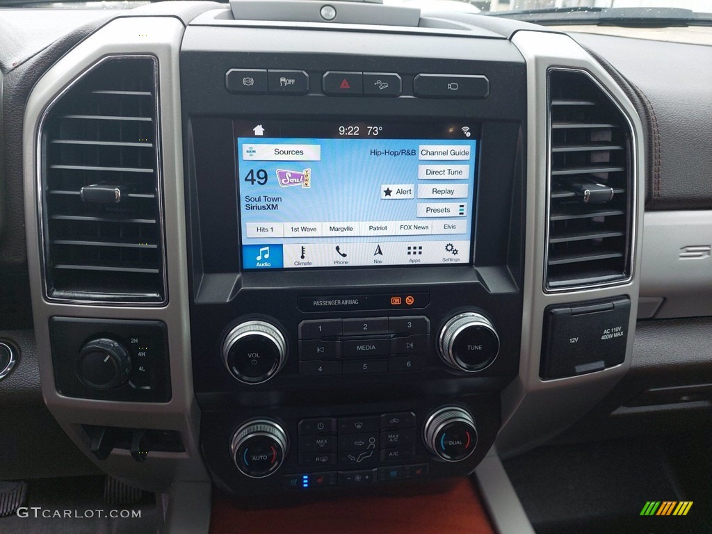 2019 Ford F350 Super Duty King Ranch Crew Cab 4x4 Controls Photo #142006209