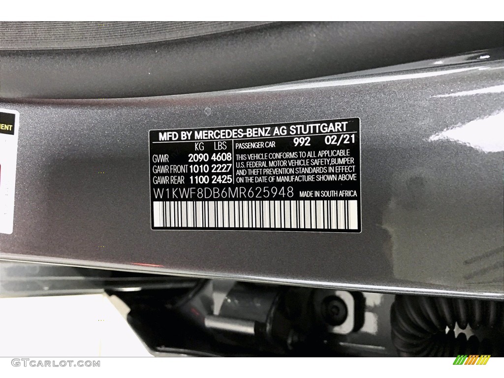 2021 C 300 Sedan - Selenite Gray Metallic / Black photo #12