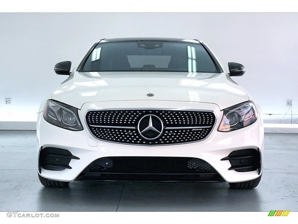 2018 E 43 AMG 4Matic Sedan - designo Diamond White Metallic / Black photo #2