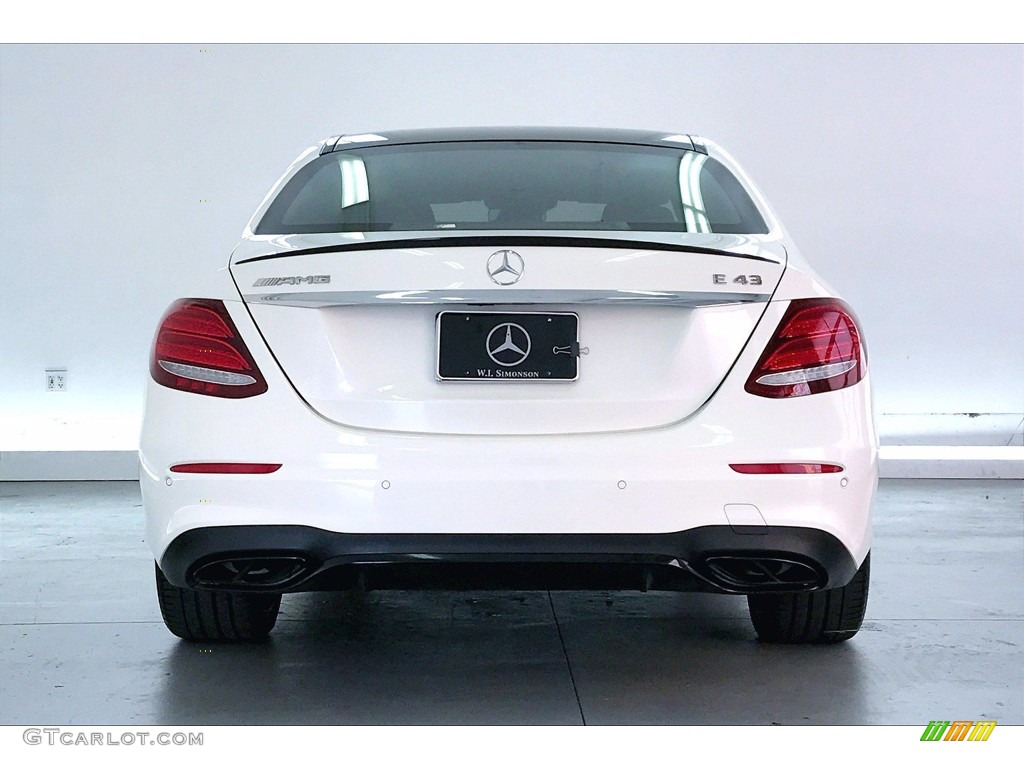 2018 E 43 AMG 4Matic Sedan - designo Diamond White Metallic / Black photo #3