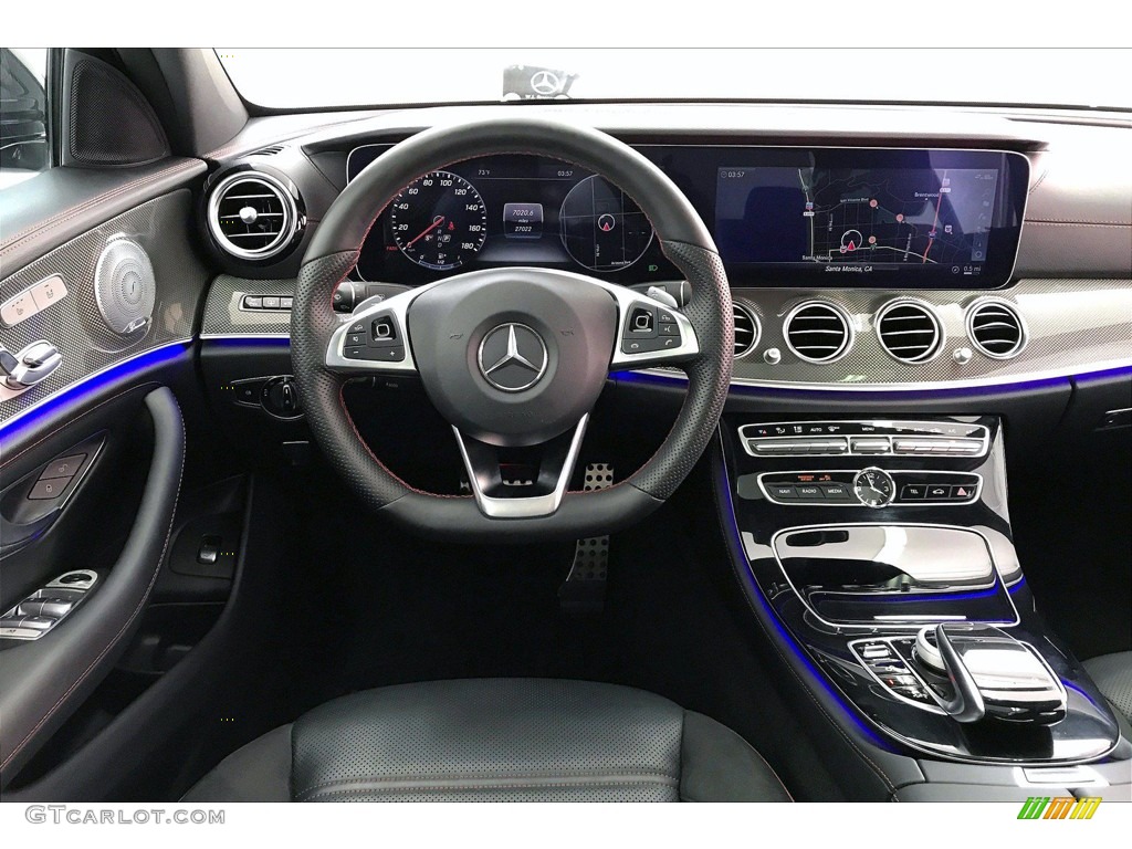 2018 E 43 AMG 4Matic Sedan - designo Diamond White Metallic / Black photo #4