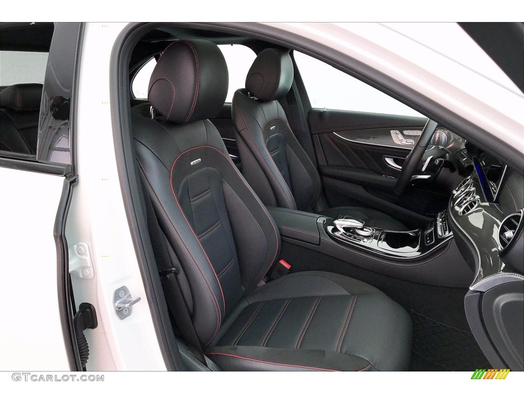 2018 E 43 AMG 4Matic Sedan - designo Diamond White Metallic / Black photo #6