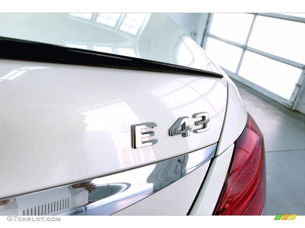 2018 E 43 AMG 4Matic Sedan - designo Diamond White Metallic / Black photo #7