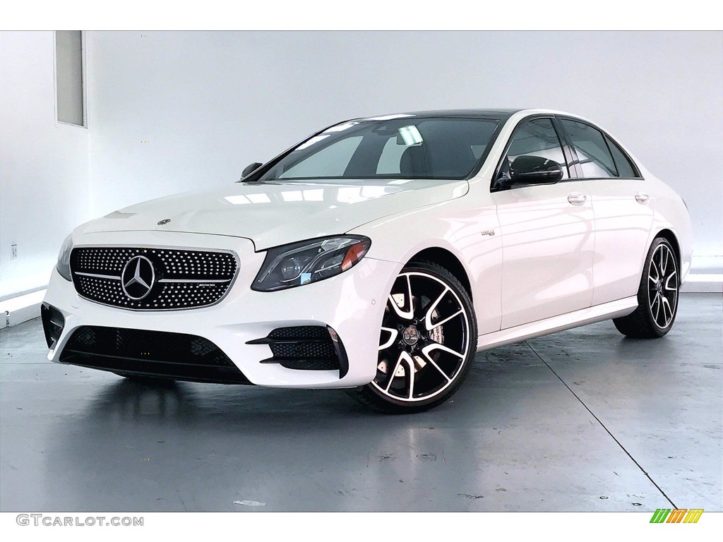 2018 E 43 AMG 4Matic Sedan - designo Diamond White Metallic / Black photo #12