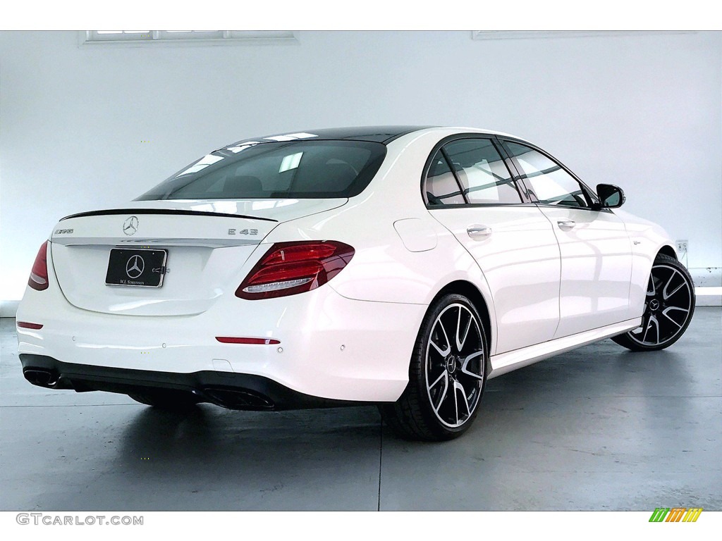 2018 E 43 AMG 4Matic Sedan - designo Diamond White Metallic / Black photo #13