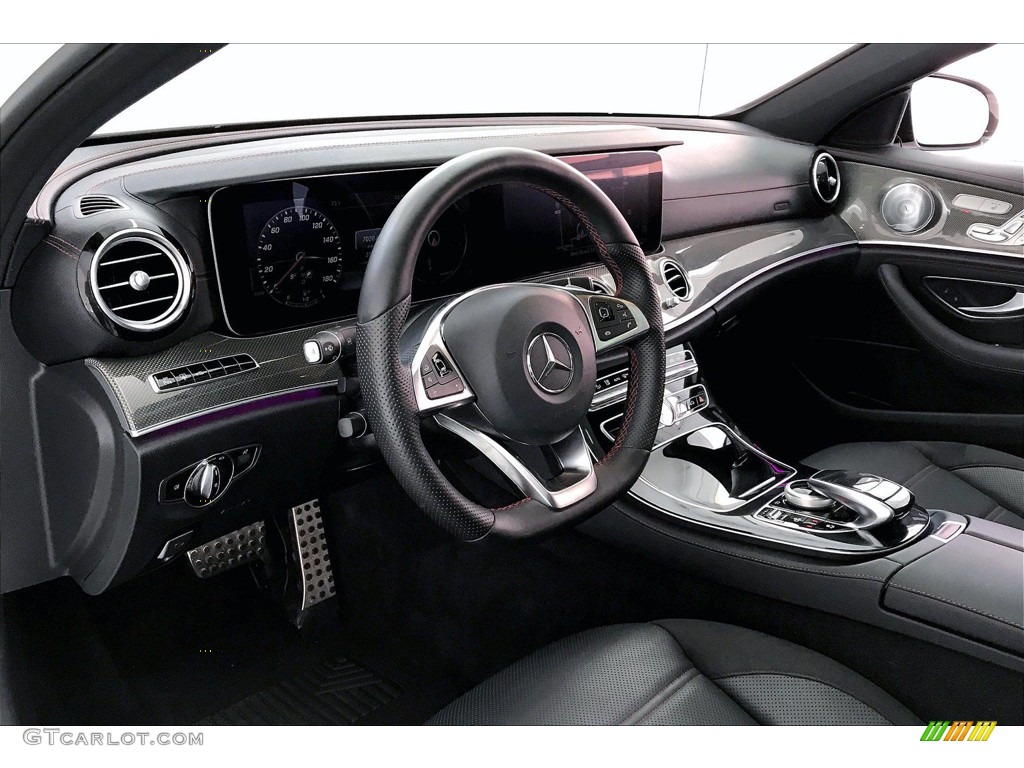 2018 E 43 AMG 4Matic Sedan - designo Diamond White Metallic / Black photo #14