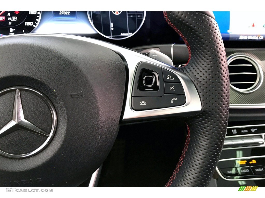 2018 E 43 AMG 4Matic Sedan - designo Diamond White Metallic / Black photo #22