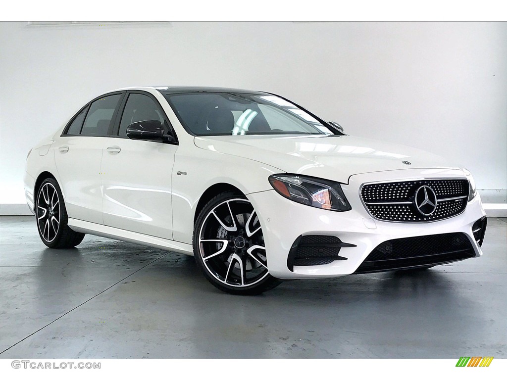 2018 E 43 AMG 4Matic Sedan - designo Diamond White Metallic / Black photo #34