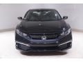 2019 Crystal Black Pearl Honda Civic LX Sedan  photo #2