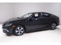 2019 Crystal Black Pearl Honda Civic LX Sedan  photo #3