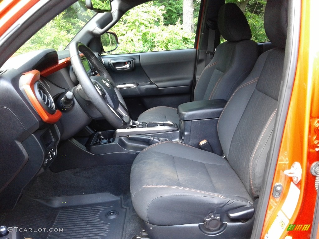 2017 Tacoma TRD Off Road Double Cab 4x4 - Inferno Orange / TRD Black/Orange photo #13