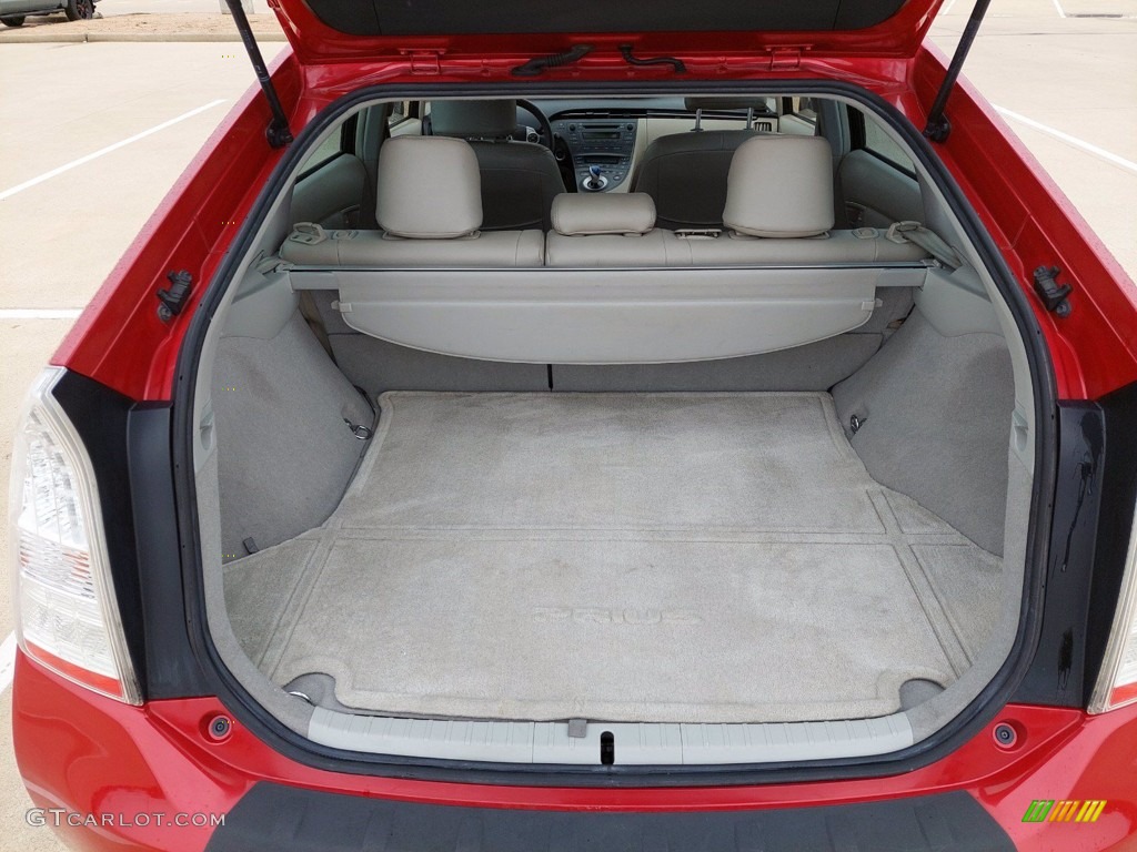 2010 Prius Hybrid IV - Barcelona Red Metallic / Bisque photo #23