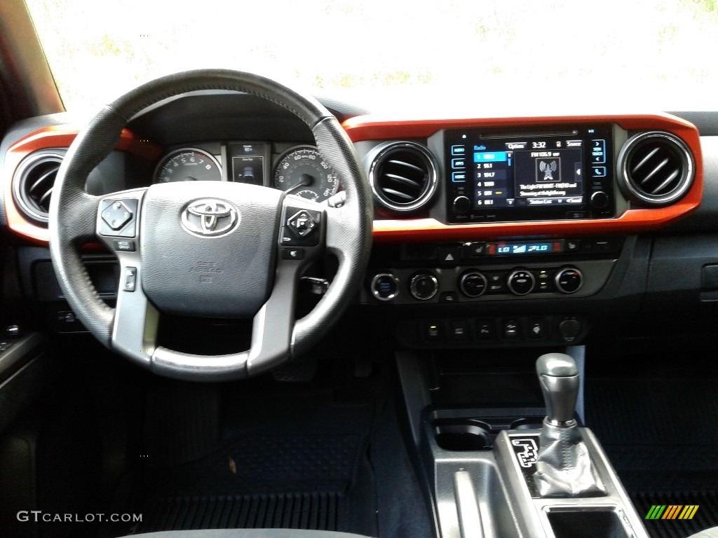 2017 Tacoma TRD Off Road Double Cab 4x4 - Inferno Orange / TRD Black/Orange photo #21