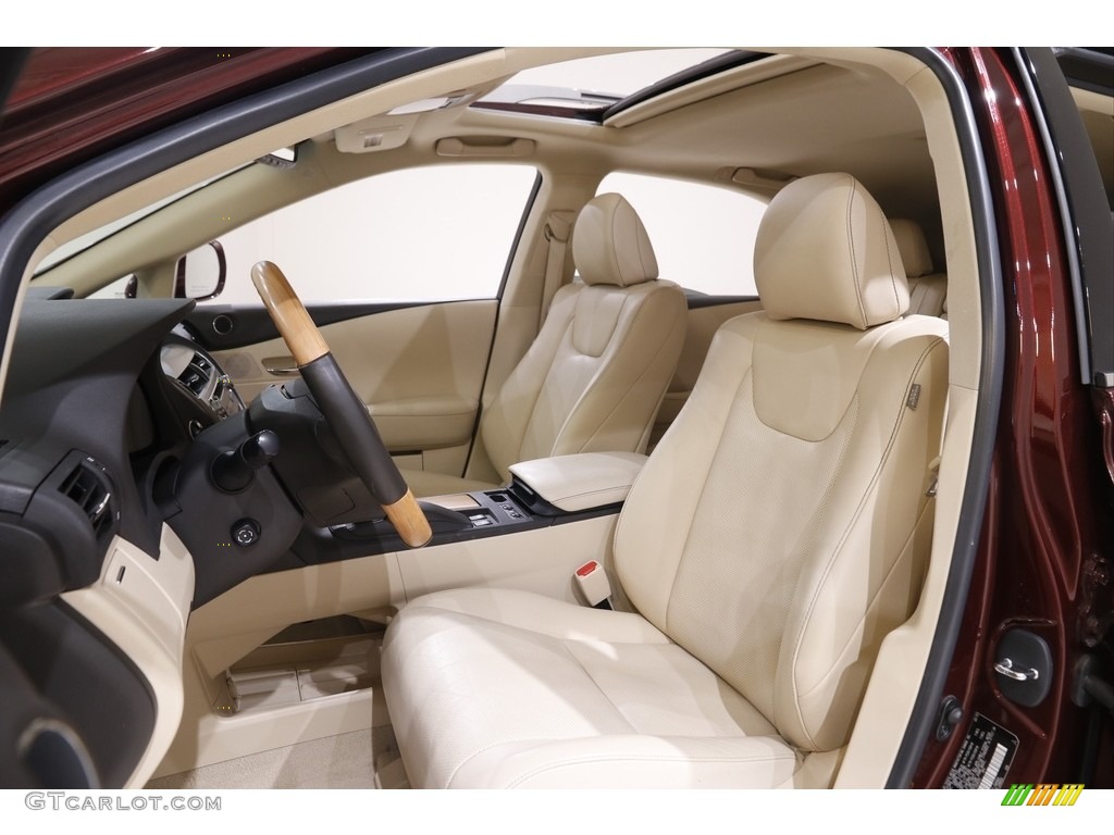 Parchment Interior 2015 Lexus RX 450h AWD Photo #142008104