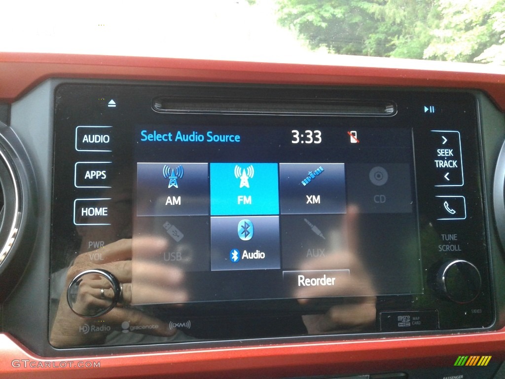 2017 Tacoma TRD Off Road Double Cab 4x4 - Inferno Orange / TRD Black/Orange photo #25