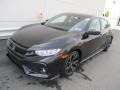 Crystal Black Pearl 2018 Honda Civic Sport Hatchback Exterior