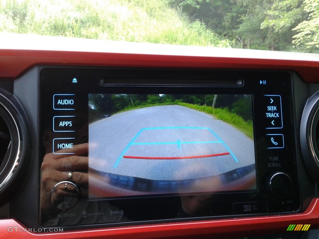 2017 Tacoma TRD Off Road Double Cab 4x4 - Inferno Orange / TRD Black/Orange photo #27