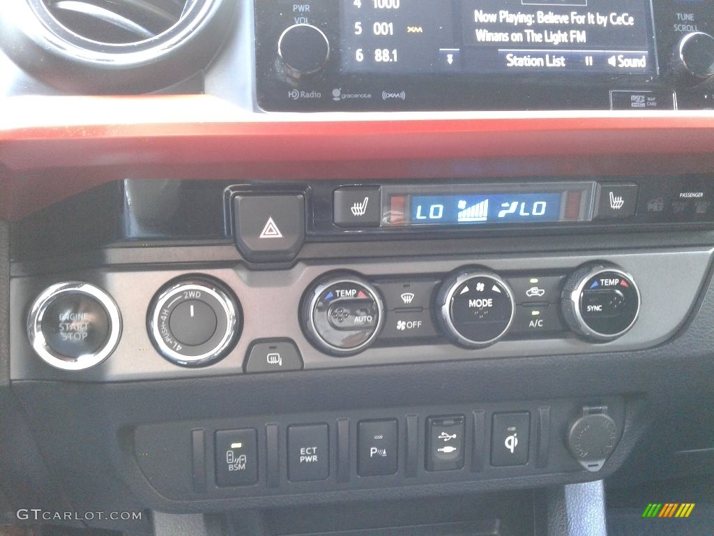 2017 Tacoma TRD Off Road Double Cab 4x4 - Inferno Orange / TRD Black/Orange photo #28