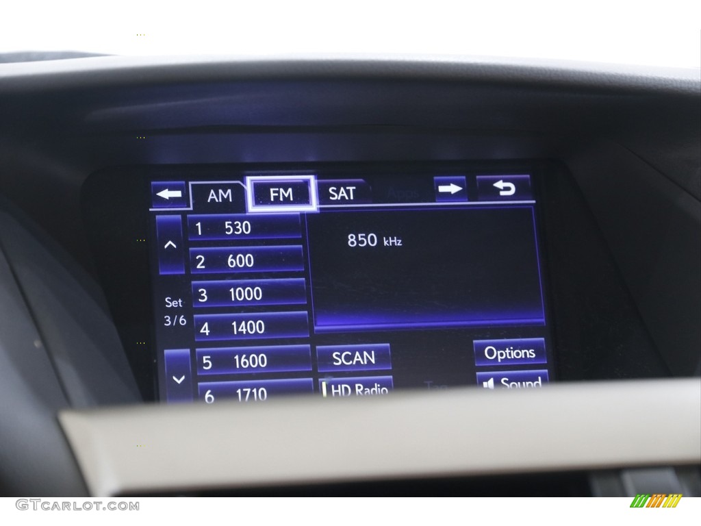 2015 Lexus RX 450h AWD Audio System Photos