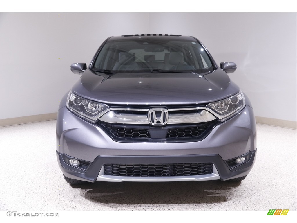 2019 CR-V EX-L AWD - Modern Steel Metallic / Gray photo #2