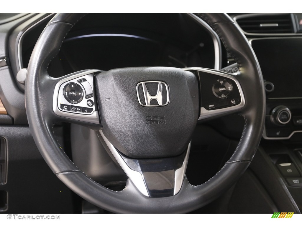 2019 CR-V EX-L AWD - Modern Steel Metallic / Gray photo #7