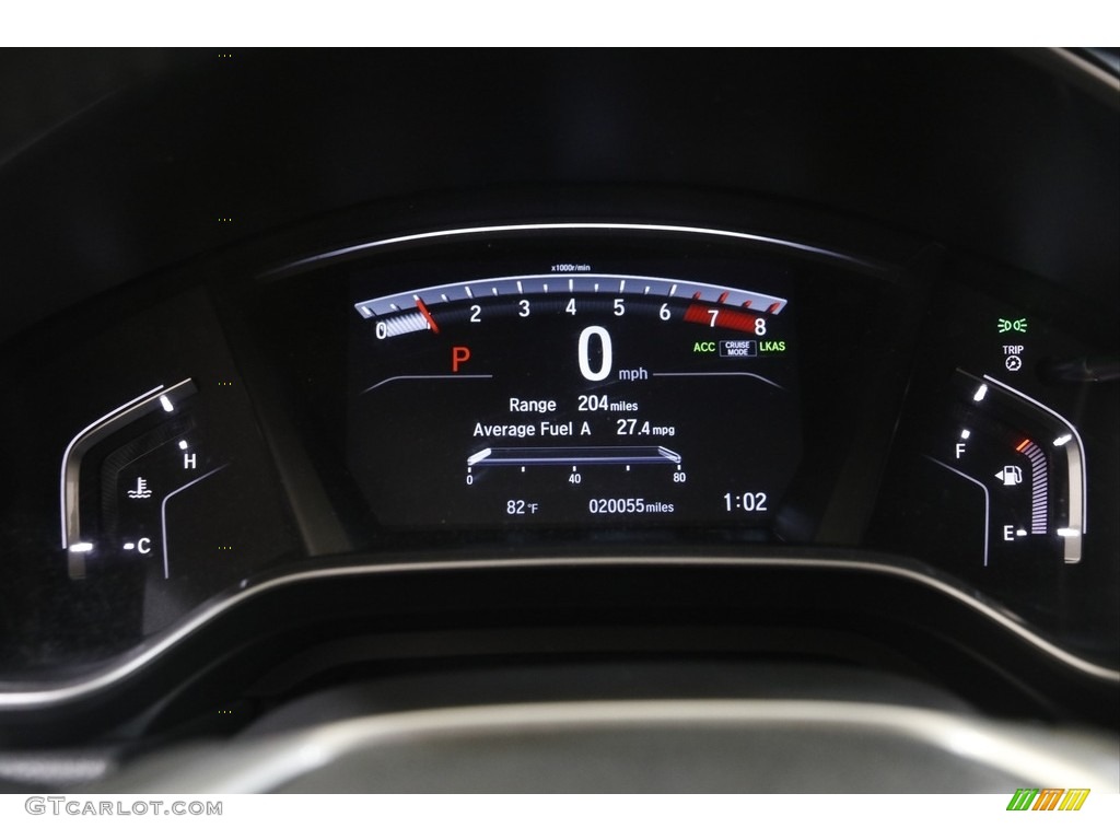 2019 CR-V EX-L AWD - Modern Steel Metallic / Gray photo #8