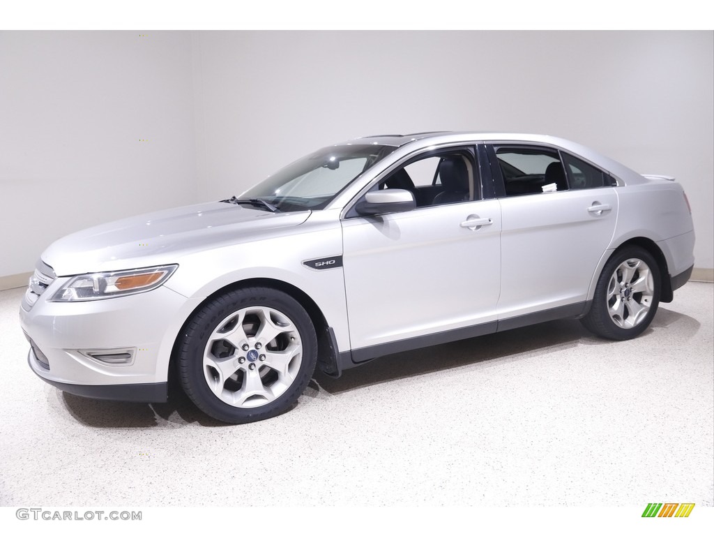 2010 Taurus SHO AWD - Ingot Silver Metallic / Charcoal Black photo #3