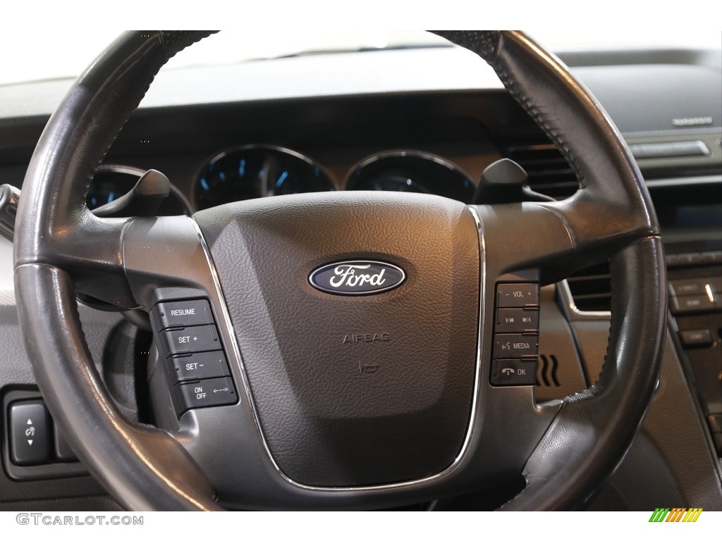 2010 Taurus SHO AWD - Ingot Silver Metallic / Charcoal Black photo #7