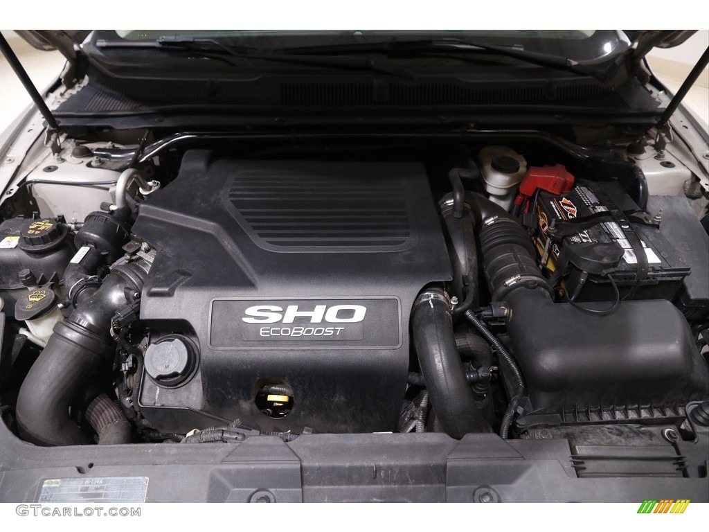 2010 Taurus SHO AWD - Ingot Silver Metallic / Charcoal Black photo #18