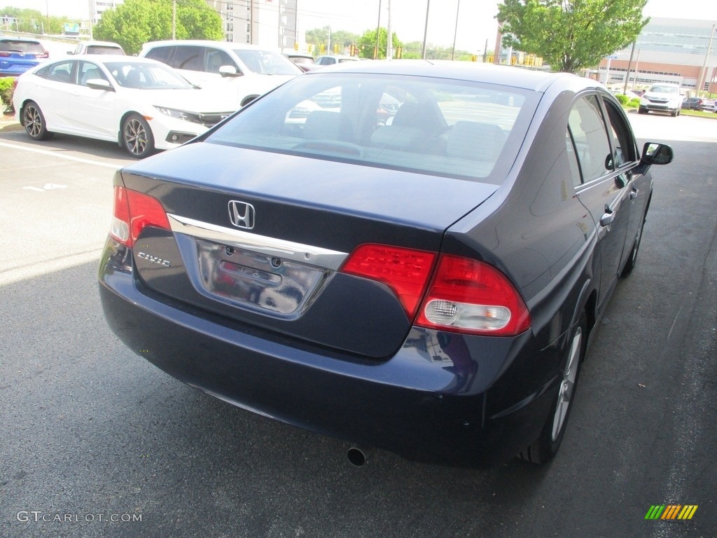 2010 Civic LX Sedan - Royal Blue Pearl / Gray photo #5