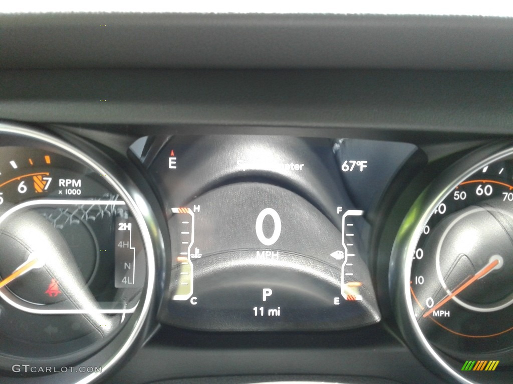 2021 Gladiator Overland 4x4 - Sting-Gray / Black photo #21